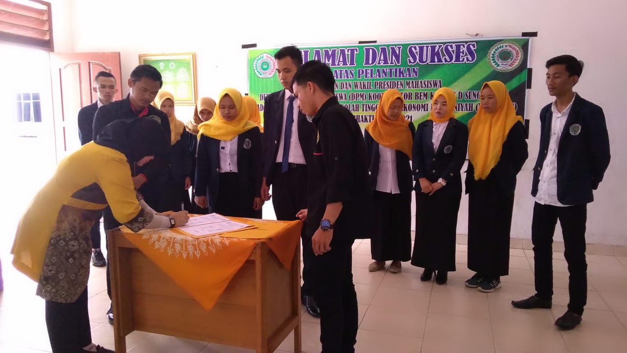 Pelantikan Presma dan Wapresma 